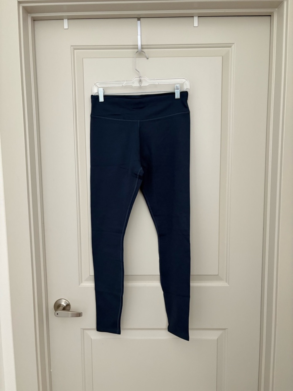 Pact organic cotton blue high waist leggings NWOT size M